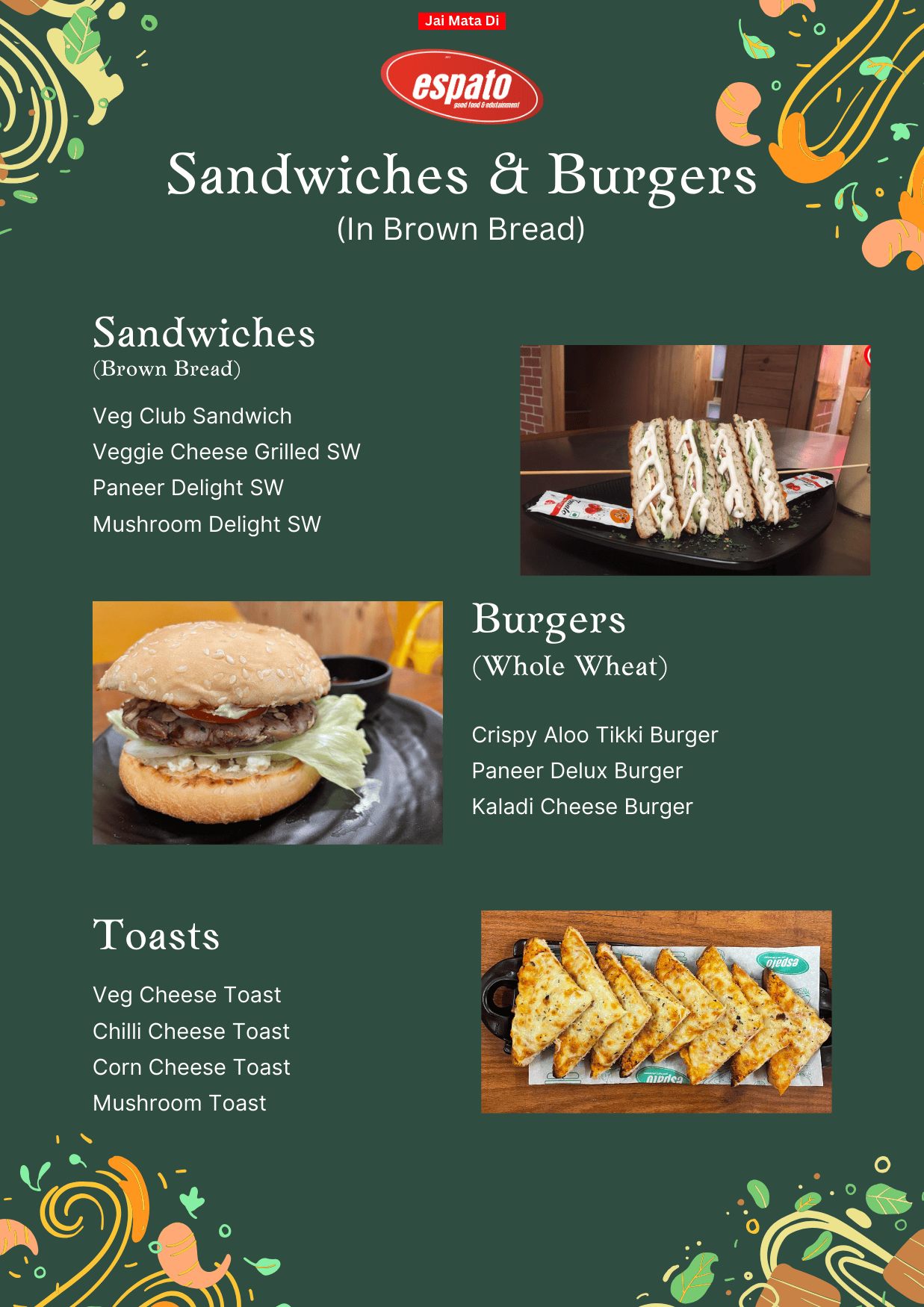 menu 14